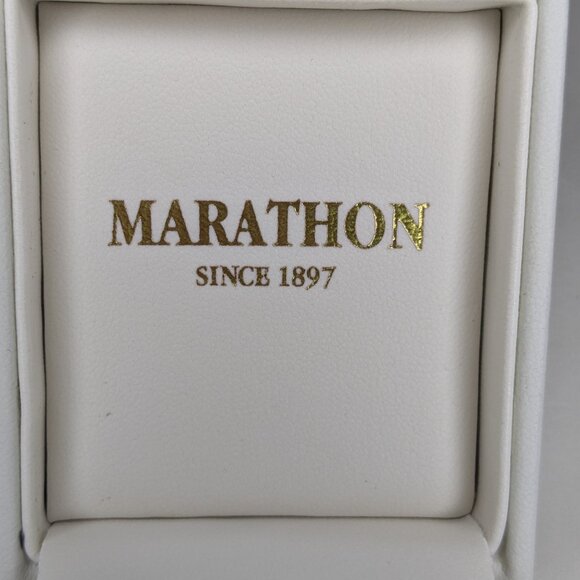 Vintage Marathon Sterling Silver Cross Pendant with 18" Chain - Picture 9 of 10